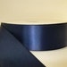 Navy Blue Ribbon double faced satin ribbon 1.5 inches, Wedding, Special Occasion, Crafts, DIY bridal 1 yard
