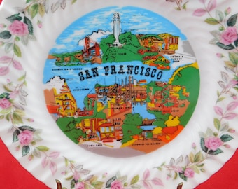 Vintage Collectors Plate San Francisco