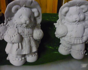 Ready to paint Scarecrow Bears