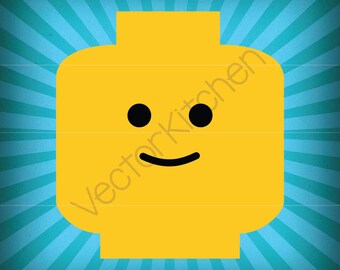 lego minifigure head template play on info