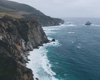 Big Sur Photography, Big Sur Print, Ocean Photography, Big Sur California, Big Sur Art, Beach Photography, Beach Print, Fine Art Photography