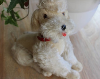 Vintage Steiff Snobby Poodle, Steiff French Poodle, Vintage Steiff Plush, Steiff