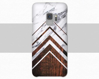 Marble Samsung S9 Case, Faux Wood Galaxy S8 Case, Galaxy S9 Case, S8 Plus, Galaxy S7 Case, Samsung Galaxy S9 Plus, Phone Case For Samsung S6