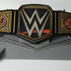 WWE CHAMPIONSHIP RING Cake Topper includes cupcake pick birthday bachelor party world wrestling entertainment belt boy girl