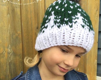 Snowy Spruce Children's Hat