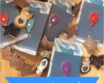 SECONDS SALE - Slightly flawed enamel pins