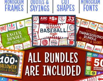 SVG Bundle Svg ALL Files in Shop Dxf Bundle Dxf in Svg Dxf formats - svg file dxf file for Silhouette Files for Cricut Files Cut Files