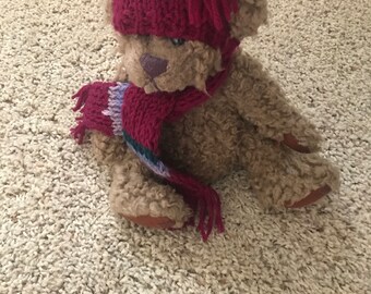 Teddy Bear Plush Stuffed Animal Vintage 1996