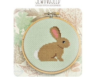 Bunny Cross Stitch Pattern Instant Download