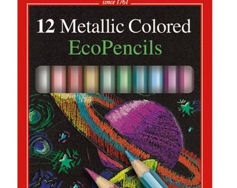 Faber-Castell Metallic Colored EcoPencils 12ct
