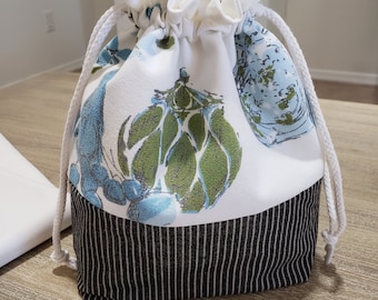 Knitting Project Bag, Project Bag, Crochet Project Bag