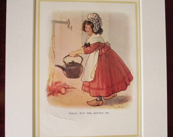 Original 1930's Edition 'Mother Goose Nursery Rhymes'