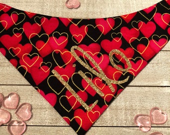 The "Queen of Hearts" Bandana