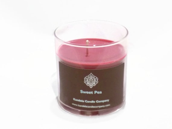 New and for a Limited Time! Sweet Pea Scented Candle in Straight Tumbler