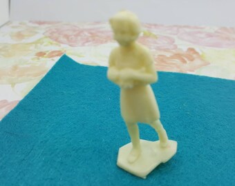Marx Sister Teen Youth Figure Dollhouse Traditional Style soft Plastic