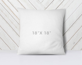 18" x 18" Throw Pillow Insert