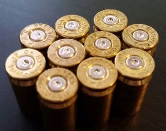 Set of 25 9mm Spent Bullet Shell Casings
