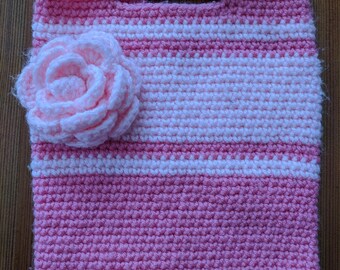 Crochet girls handbag