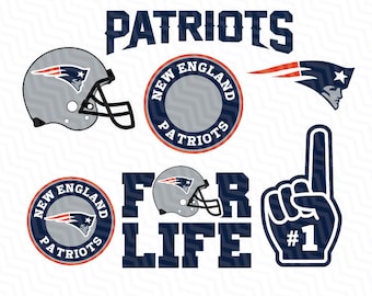 New England Patriots SVG File, American Football, Football Svg files, Cricut, Silhouette Cut File, Vector Cut File, Logo, Instant Download