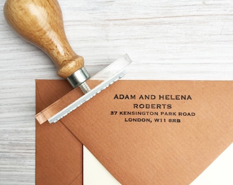 Address stamp | New home gift | New home stamp |New home address stamp | Personalised Address stamp | Christmas card address stamp UK