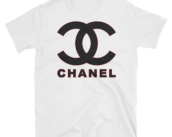 Chanel T Shirt, Coco Chanel Shirt, Chanel Logo T Shirt , Chanel Adult Shirt,chanel Inspired, Short-Sleeve
