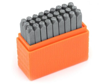 Metal Stamping Kit Impressart Bridgette Uppercase Stamps Alphabet Stamps Letter Stamps Basic 3mm Stamps Metal Stamping Tools