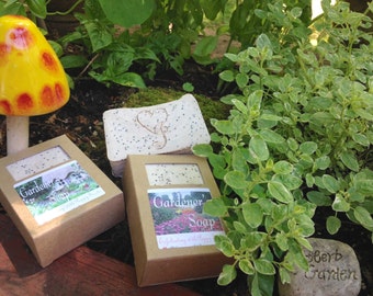 GARDENER'S SOAP ~ With Exfoliating POPPY Seeds & Essential Oils