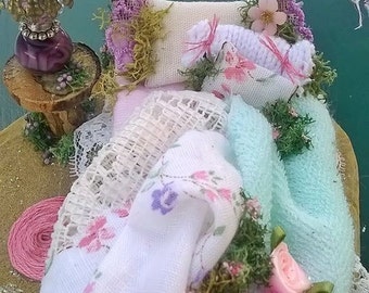 CUSTOM! Fairy Bed, OOAK, Handmade, ADORABLE!