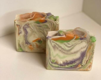 Patchouli / Blood Orange Soap / Artisan Soap / Handmade Soap / Soap / Cold Process Soap