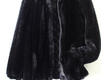 80s Jordache faux fur