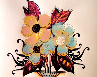Miss Amy Jo Art Print: Flowerpop, 2007