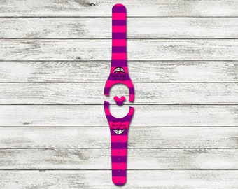 We're All Mad Here MagicBand Decal | MagicBand 2.0 Skin | RTS Ready To Ship | Fits Both Adult & Child Bands