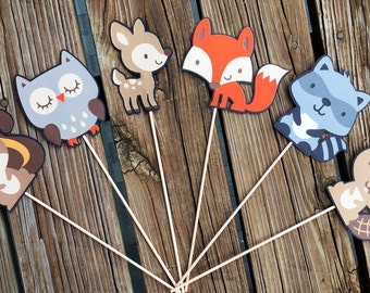 Woodland Centerpiece - Woodland Animals - Woodland Creatures - Woodland Themed - Woodland Decor - Woodland Party - Woodland Critters