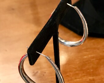 Sterling Silver Elsa Peretti Hoop Earrings