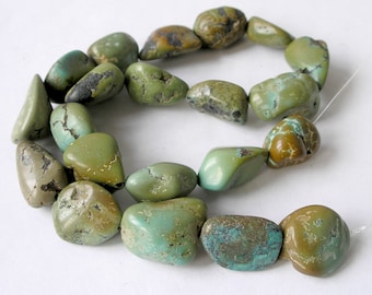 Turquoise Beads December Birthstone For Beaded Jewelry Making Metaphysical Healing Stone