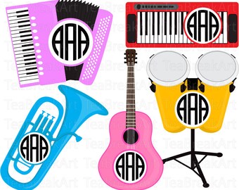 Accordion clipart | Etsy