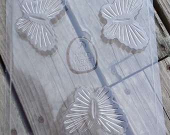 Cut Glass Butterfly Soap Mold
