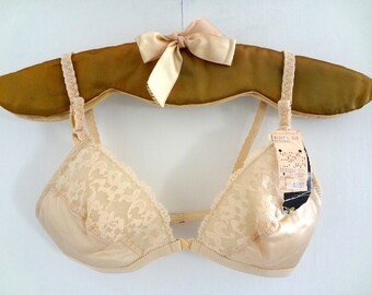 Vintage 1970s Padded Lace Bra - NOS Sasson Lingerie size 32 B