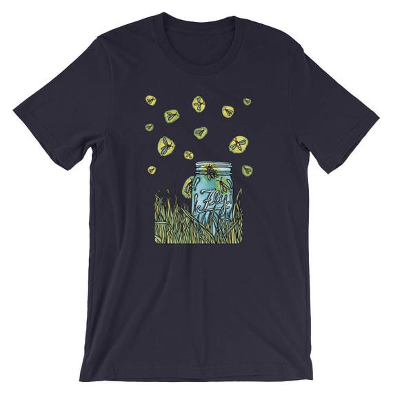 Fireflies by Sarah Angst - Short-Sleeve Unisex T-Shirt