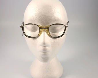 Vintage American Optical AO Safety Glasses, Eyeglasses, Steampunk, Retro