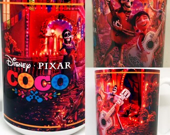 Custom Made COCO The Movie V2 Coffee Mug 15oz with your name Personalized