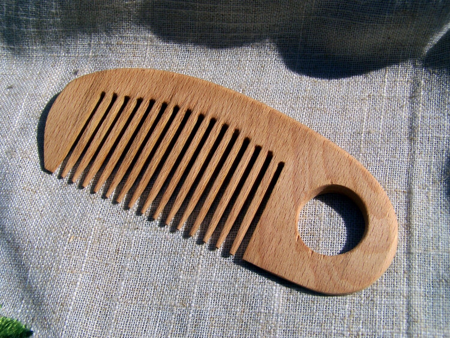Wood comb Wooden hair comb Herbal comb Hair care Wood brush