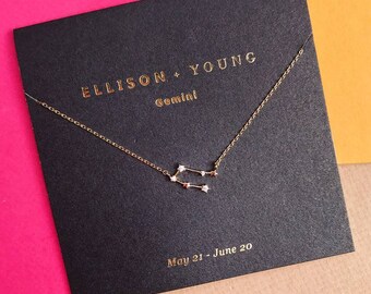 Zodiac Collection Gemini Necklace