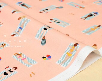 Cotton + Steel Amalfi - sun girls coral - fat quarter