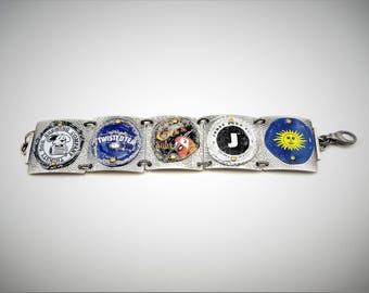 Bottle Cap Bracelet #B-66