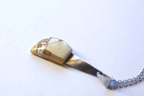 Mookaite Jasper Pendant, Mookaite Jasper Cabochon, Line Design Collection, Mookaite Jasper Necklace, Gemstone, Handmade, Jasper Jewelry