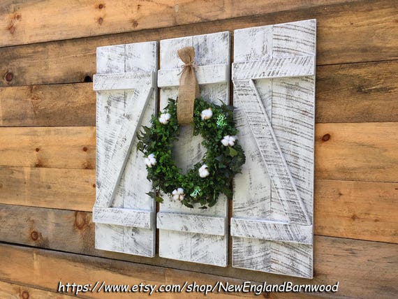 Shutter Wall DecorDecorative ShuttersWall Mount ShuttersWindow ShuttersRustic ShuttersWhite ShuttersFarmhouse Shutters Shutter Wall DecorDecorative ShuttersWall Mount ShuttersWindow ShuttersRustic ShuttersWhite ShuttersFarmhouse Shutters