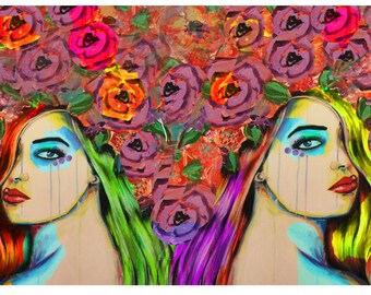 Elenes and the Rainbow - Signed Art Print