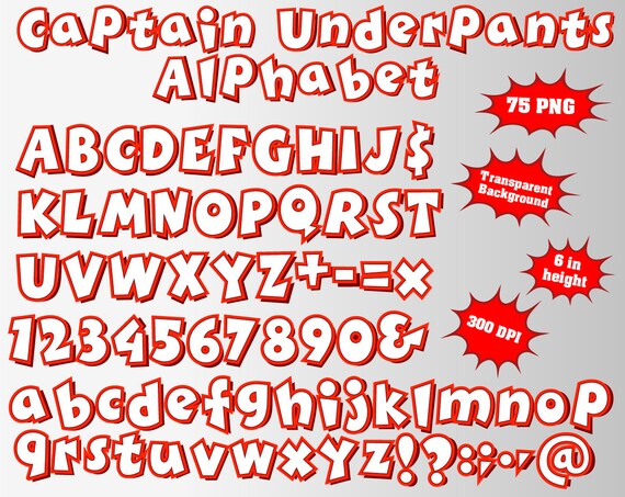 captain underpants font captain underpants font