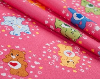 Care Bears cotton fabric by Camelot fabric - 1 m ( 100 cm x 112 cm )